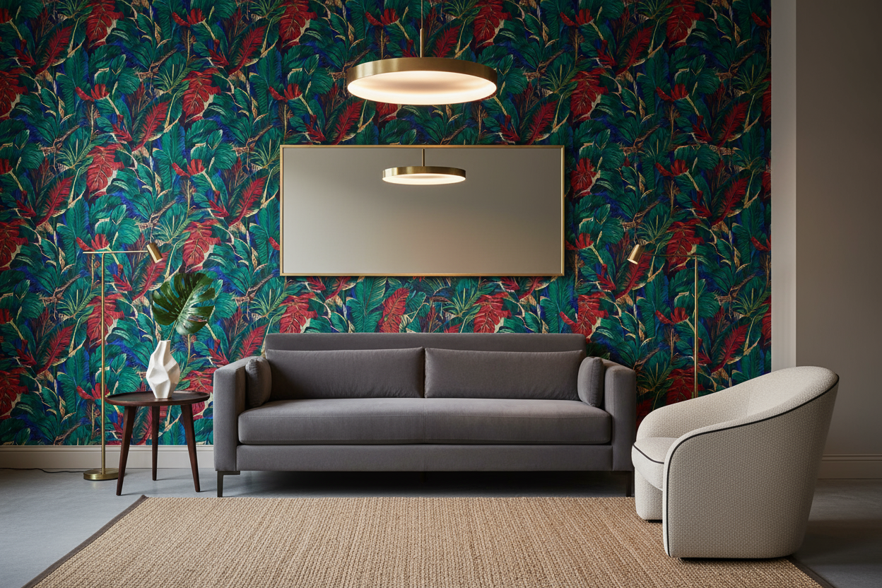 How to Make Wallpaper the Highlight of a Room
