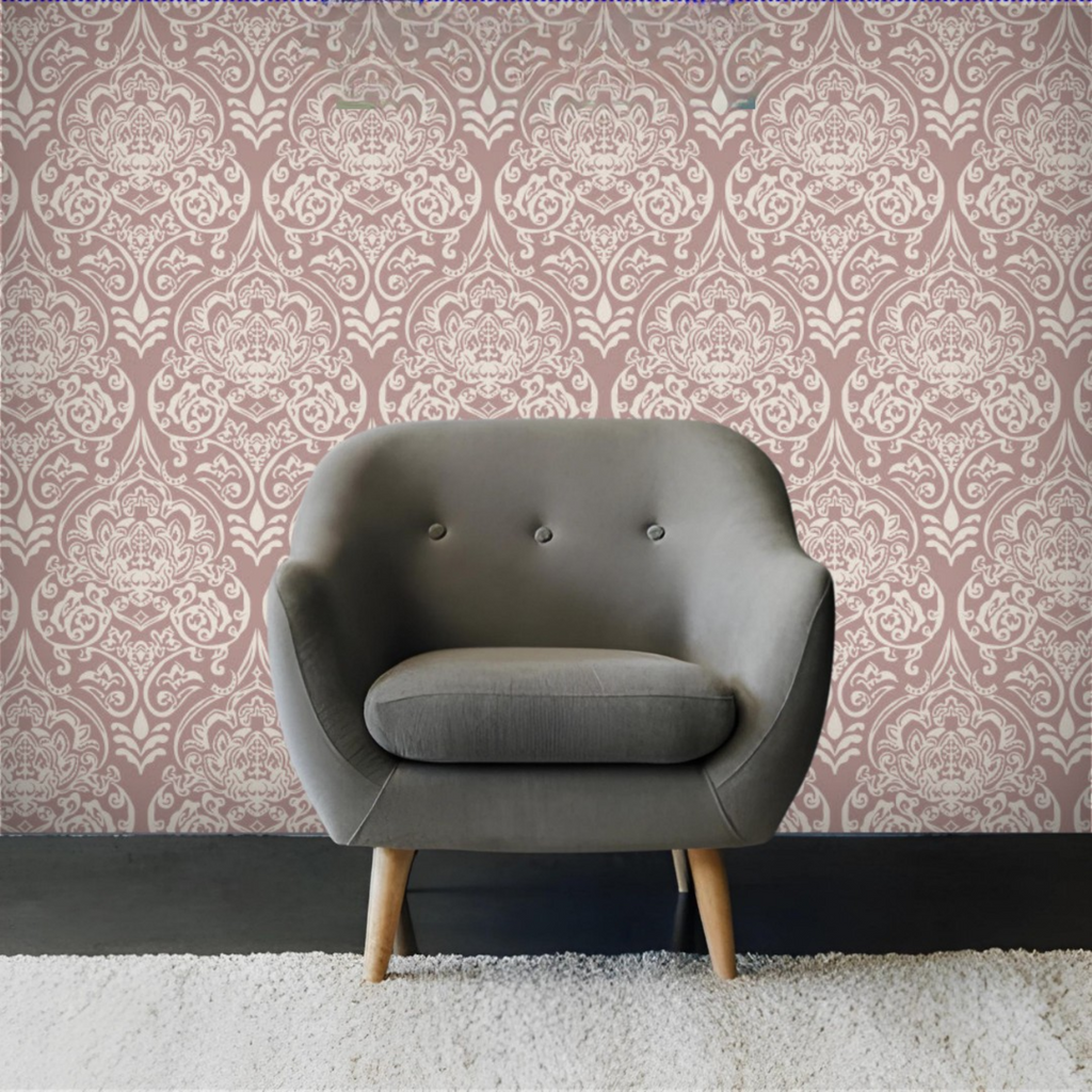 Blush Damask Romance