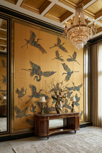 Golden Crane Grandeur