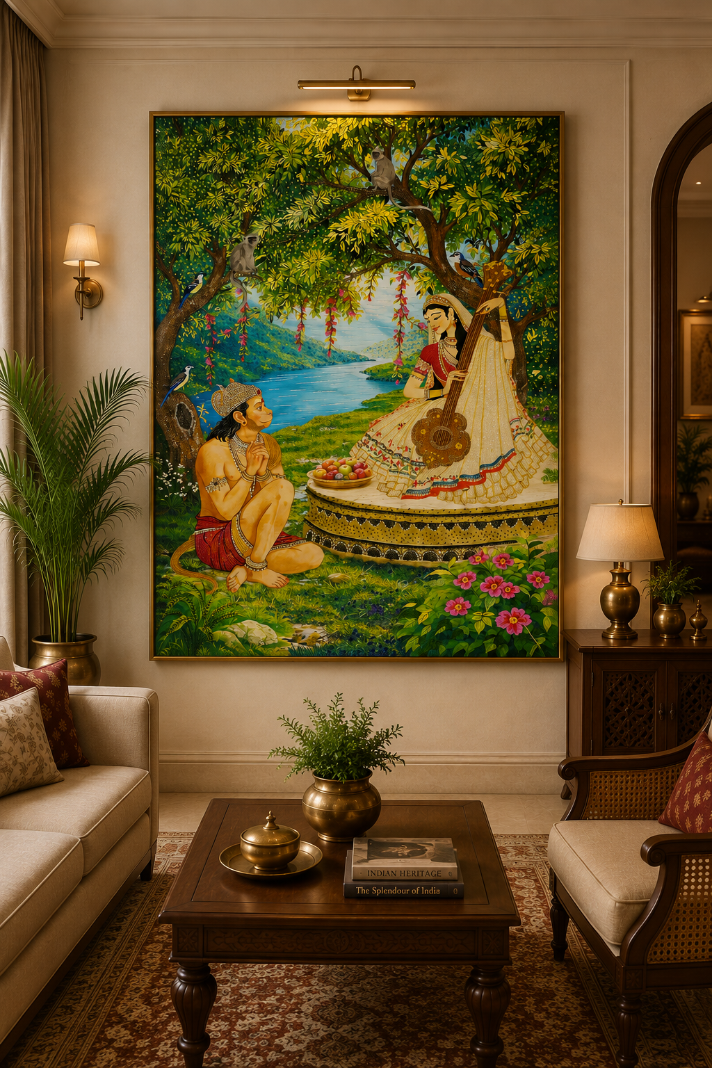 Hanuman and the Melody of Devotion