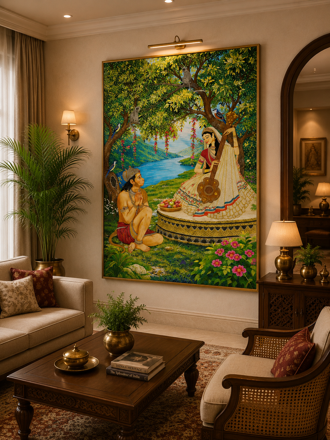 Hanuman and the Melody of Devotion
