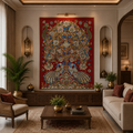 Crimson Kalamkari Dynasty