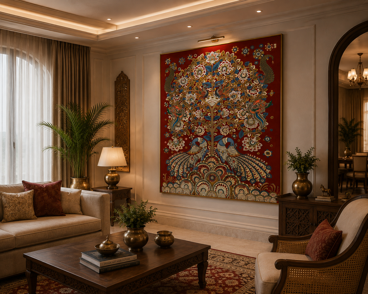 Crimson Kalamkari Dynasty