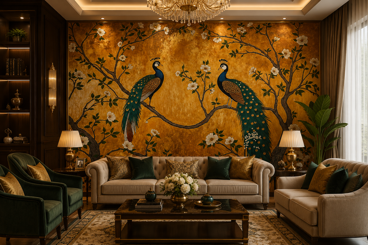 Golden Peacock Garden