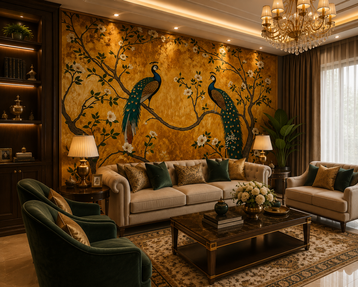 Golden Peacock Garden