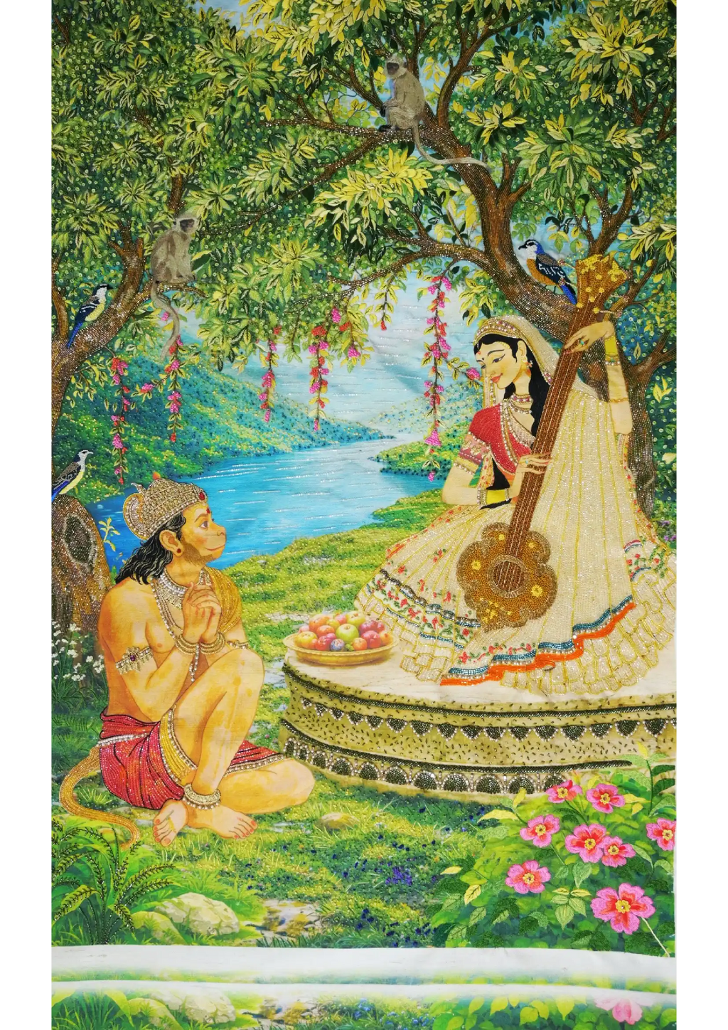 Hanuman and the Melody of Devotion