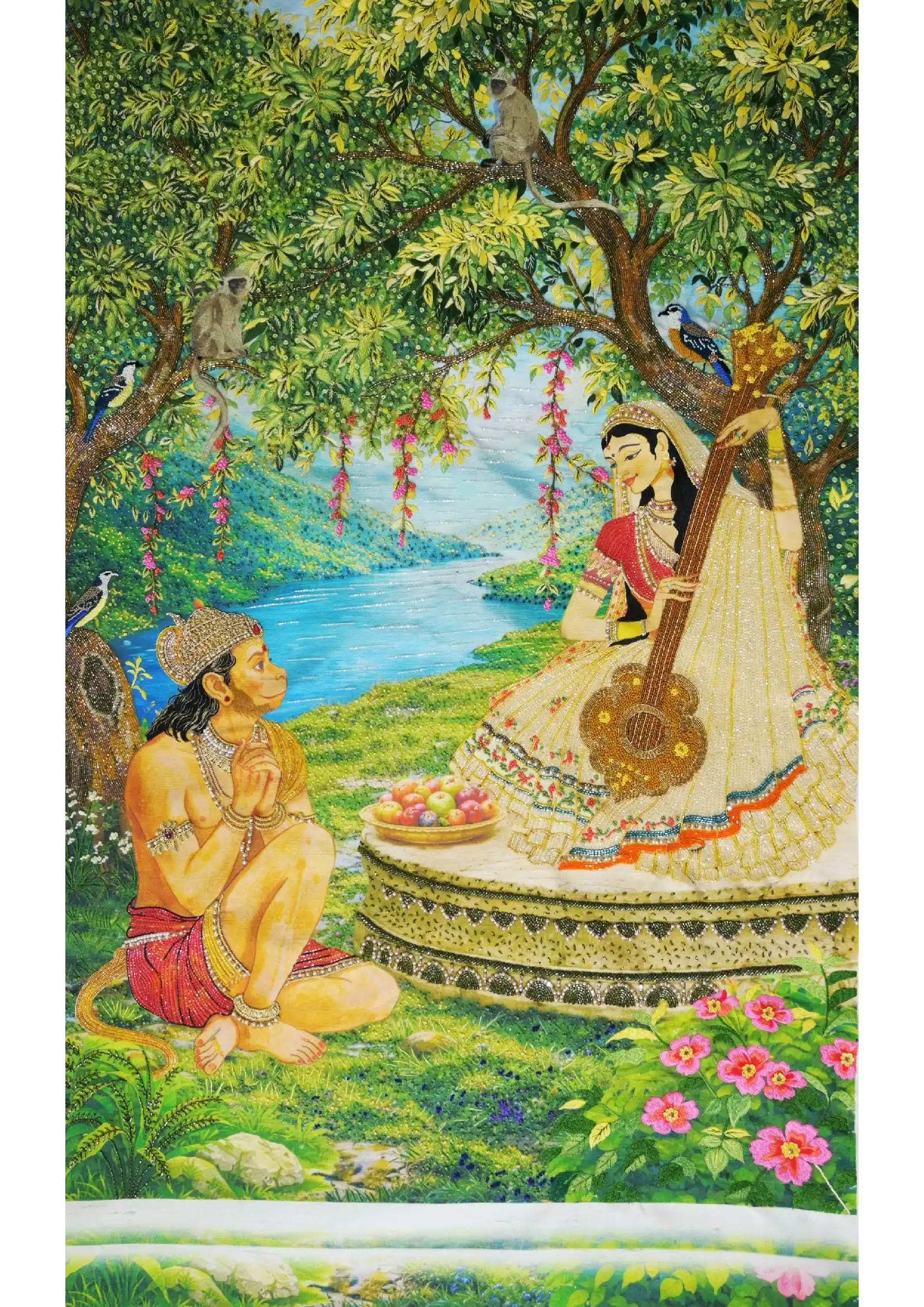 Hanuman and the Melody of Devotion