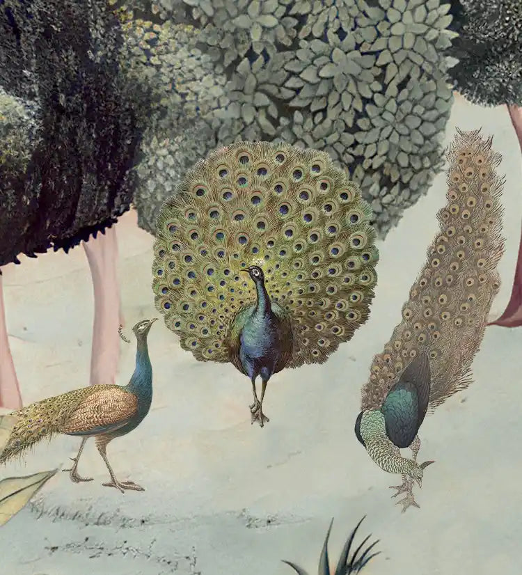 Whispering Grove Heritage Wallpaper