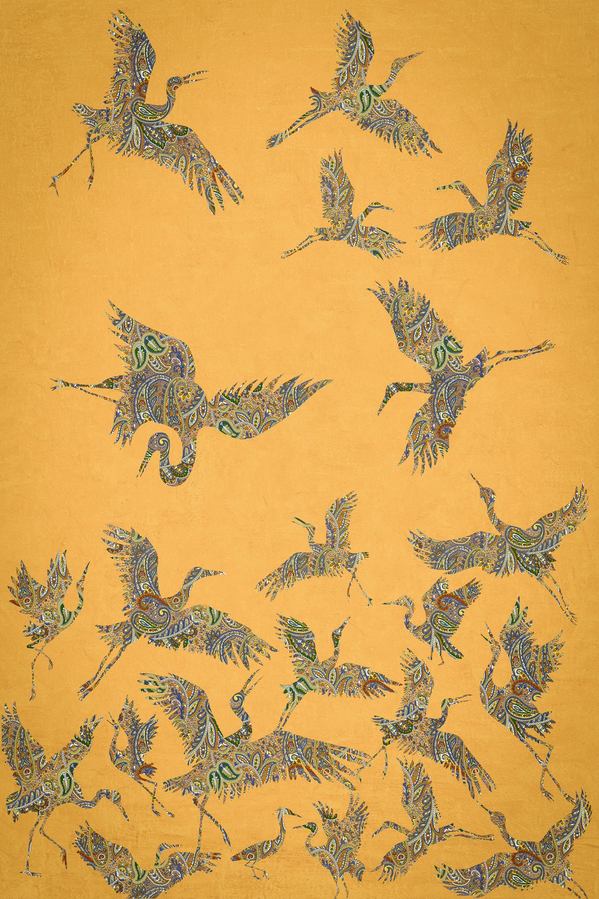 Golden Crane Grandeur